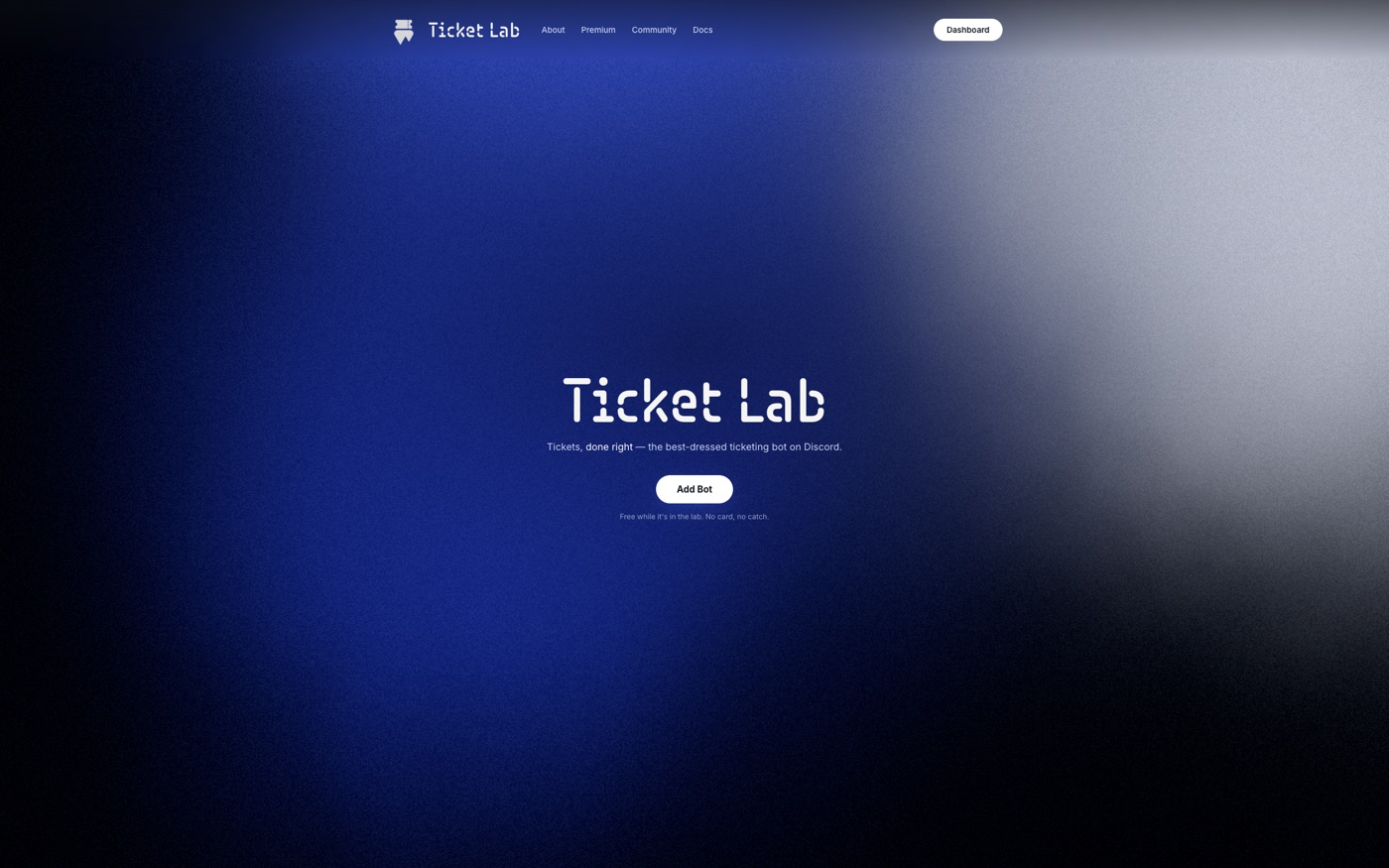 Ticket Lab on a MacBook